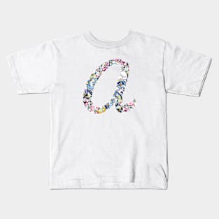 Gaudi Mosaic Letter A Kids T-Shirt